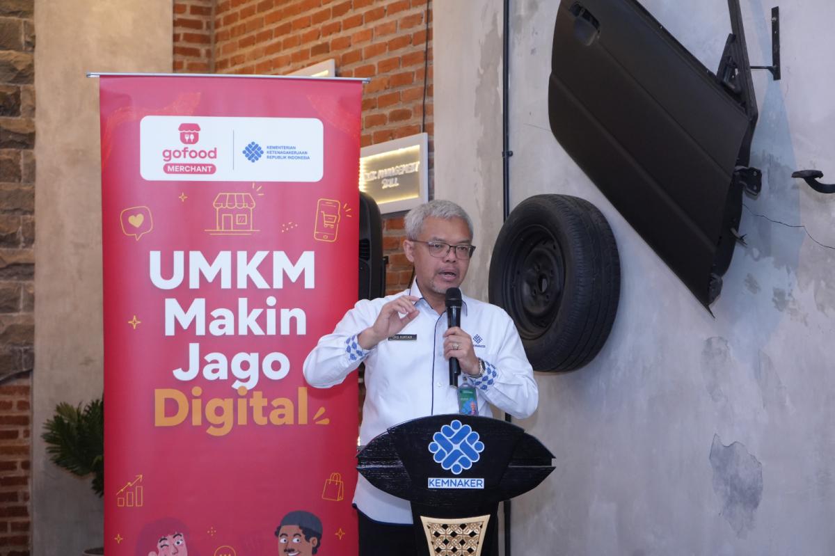 Kemnaker dan GoTo Perkuat Literasi Digital Pelaku Kuliner, Siapkan Tenaga Kerja Mandiri Hadapi Ekonomi Digital